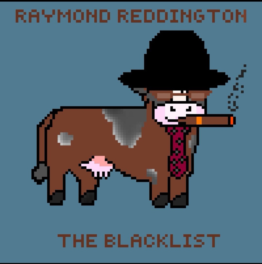Pixel Cow NFTs - Raymond Reddington