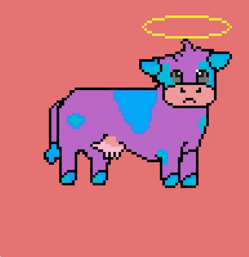 Pixel Cow NFTs - Dead Cow